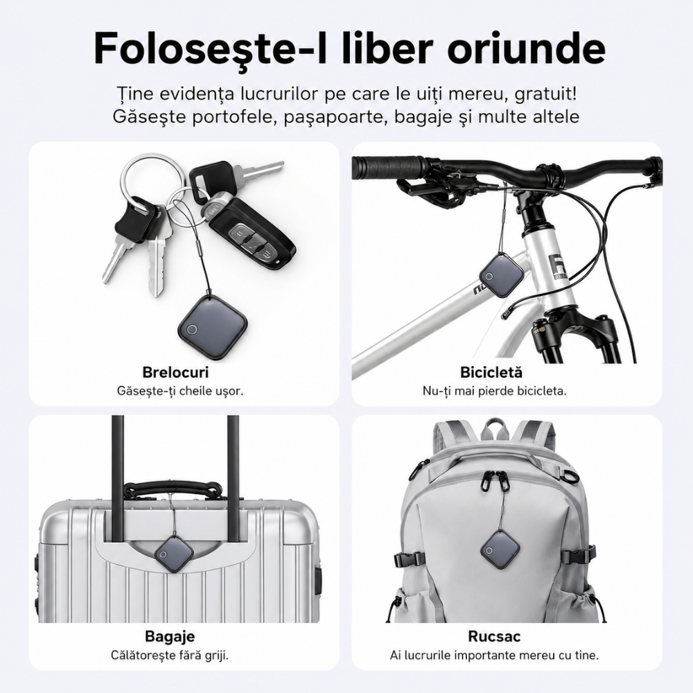 Dispozitiv localizare GPS (iOS si Android)