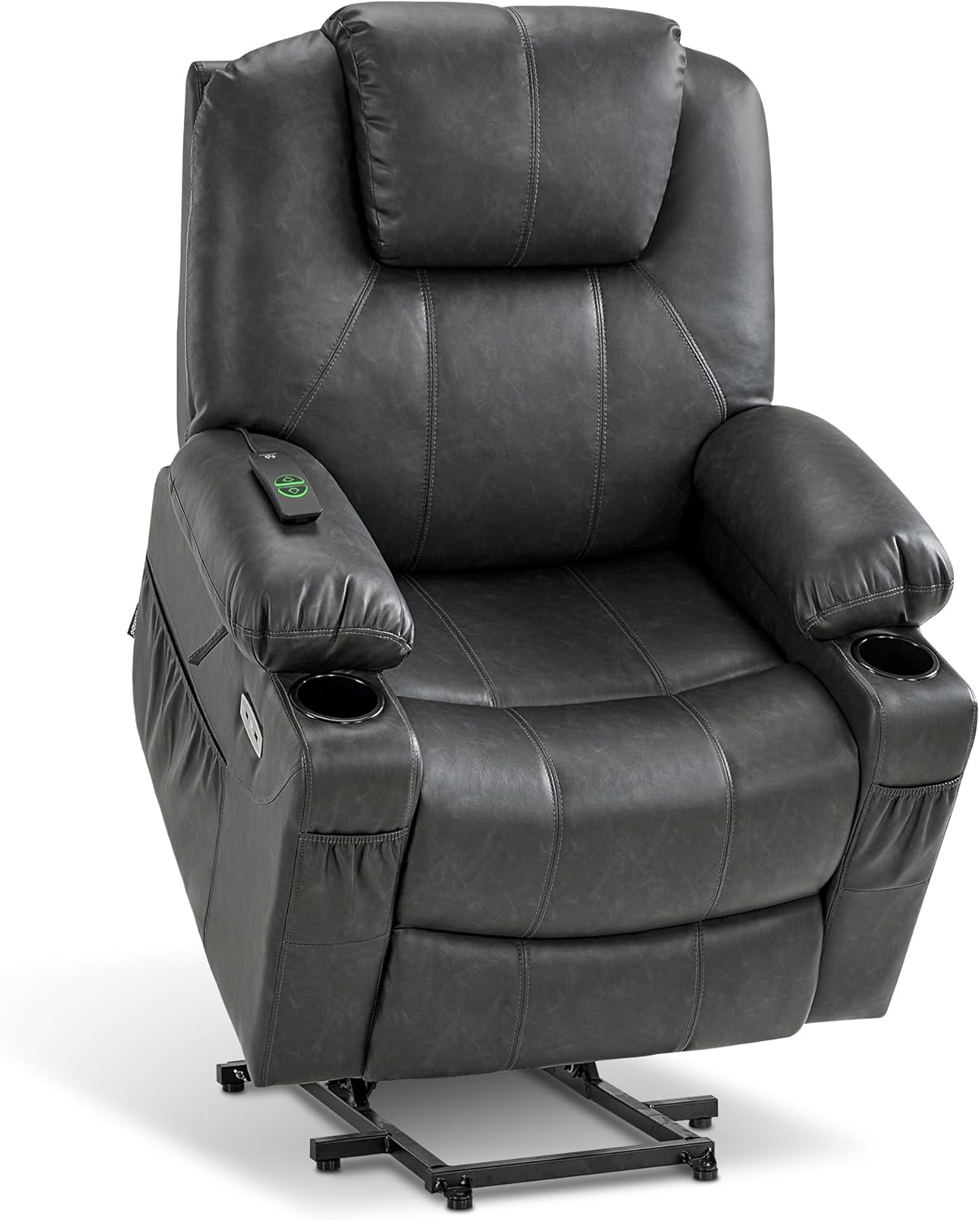 Electric Power Lift Recliner Chair Sofa with Massage and Heat for Elderly