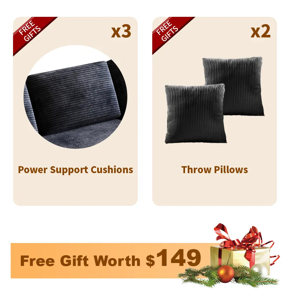 Modern Modular L-Shaped Velvet Recliner Sofa Set